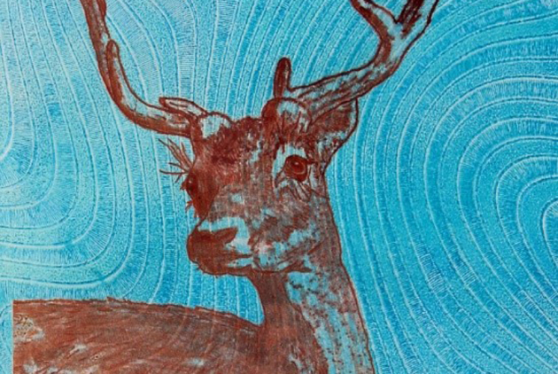 Bildausschnitt eines Werkes von Heidi Rosenboom