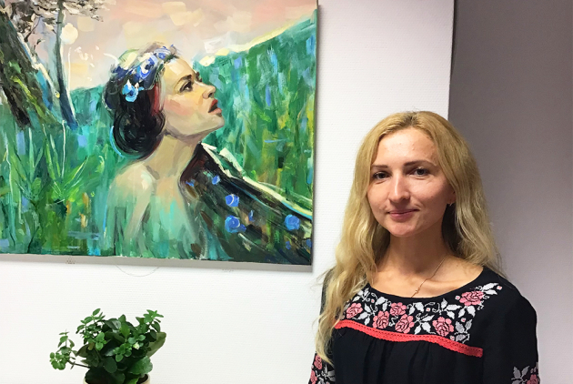 Bad Salzschlirf Kunstausstellung Sofiya Reznichenko
