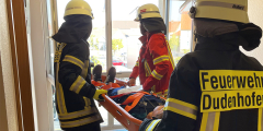 Dudenhofen Feuerwehrübung 2023