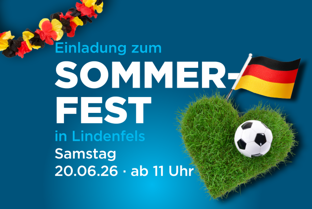 Lindenfels: Einladung zum Sommerfest 2026.
