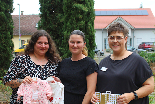 Schifferstadt: Melanie Horvat bei der Verabschiedung in den Mutterschutz.
