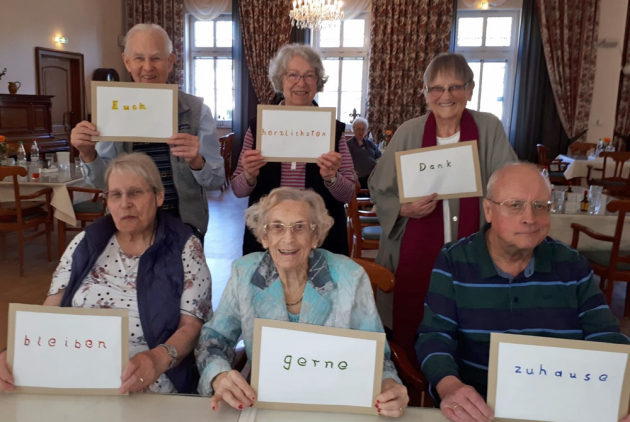 Bewohner Wir bleiben Bad Salzschlirf