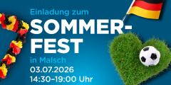 Malsch: Einladung zum Sommerfest 2026.