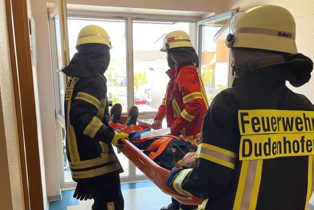 Dudenhofen Feuerwehrübung 2023