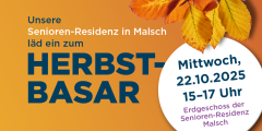 Malsch: Einladung zum Herbst-Basar.