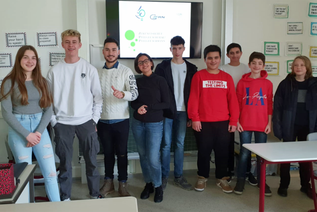 Weinheim Azubis besuchen Schule 2020