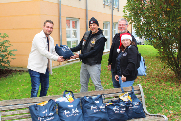 Schifferstadt Spendenaktion Riding Santas