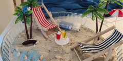 Bensheim: Maritime Dekoration beim Sommerfest.