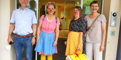 Lindenfels Clownsbesuch