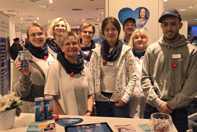 Bad Salzschlirf Team bei der Pflege-Messe